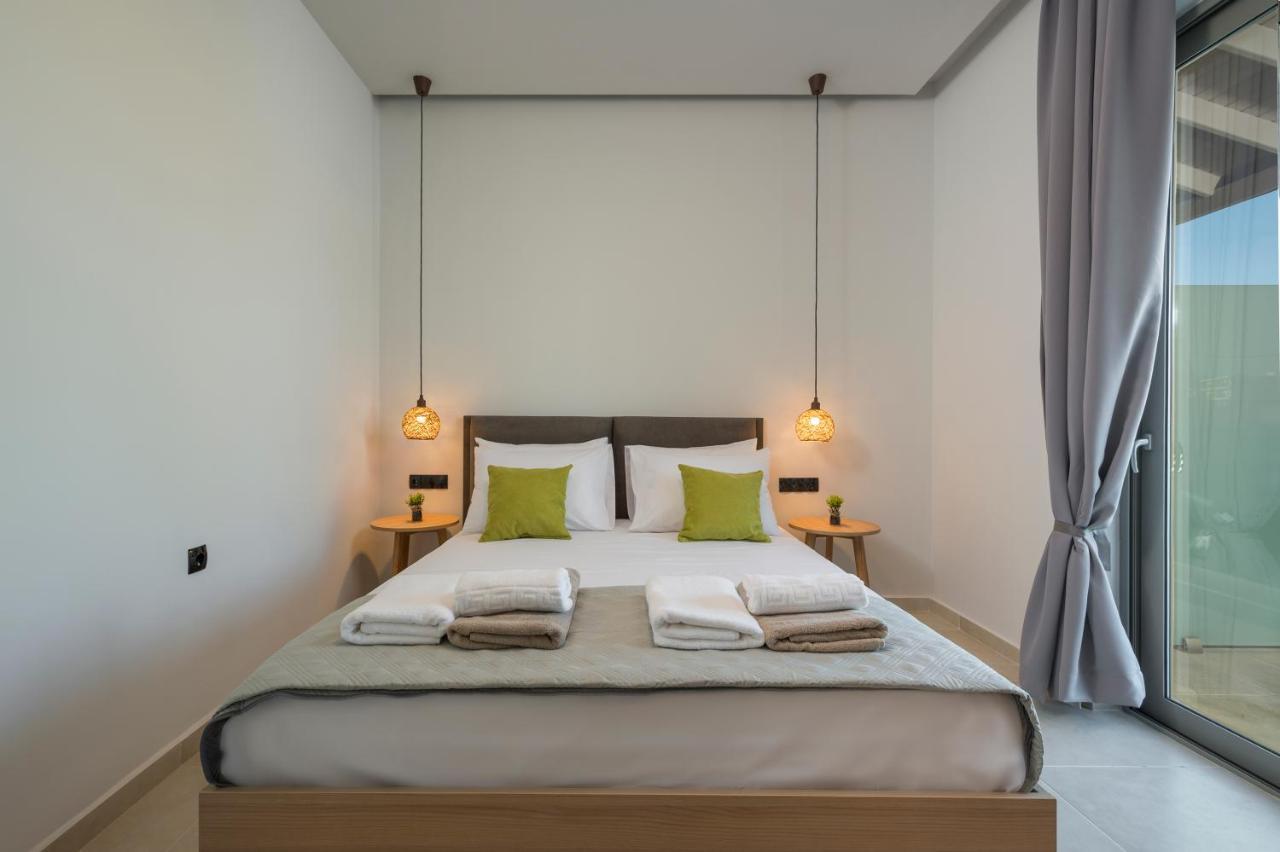 Maleme Aegean Breeze Luxury Apartments Next To The Sea المظهر الخارجي الصورة
