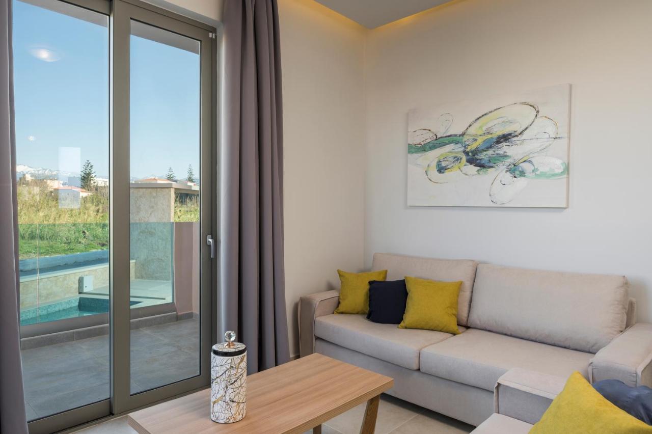 Maleme Aegean Breeze Luxury Apartments Next To The Sea المظهر الخارجي الصورة