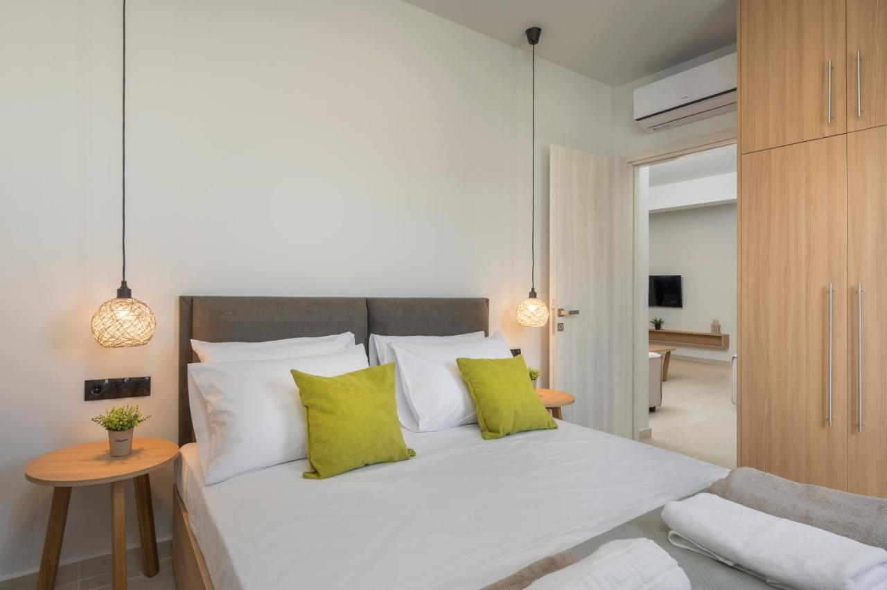 Maleme Aegean Breeze Luxury Apartments Next To The Sea المظهر الخارجي الصورة