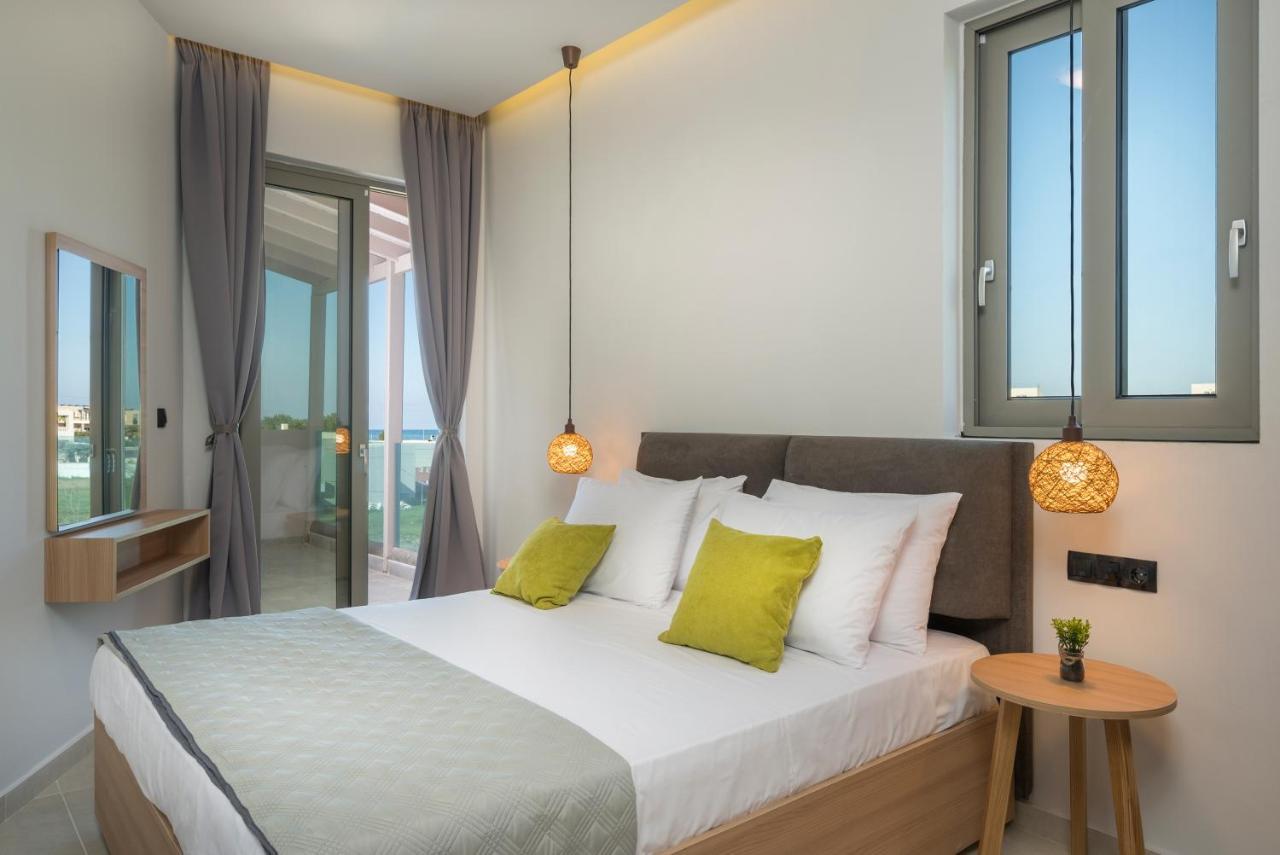 Maleme Aegean Breeze Luxury Apartments Next To The Sea المظهر الخارجي الصورة