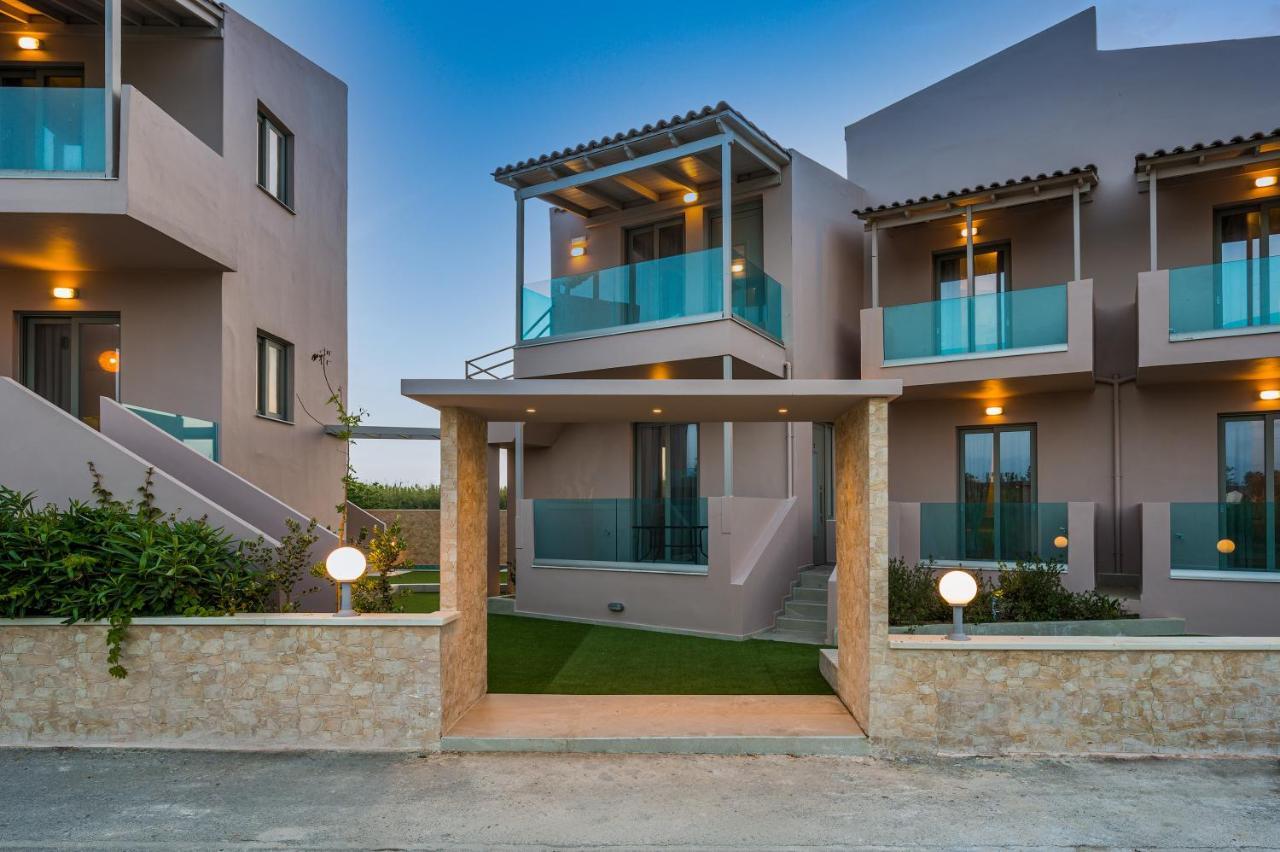 Maleme Aegean Breeze Luxury Apartments Next To The Sea المظهر الخارجي الصورة