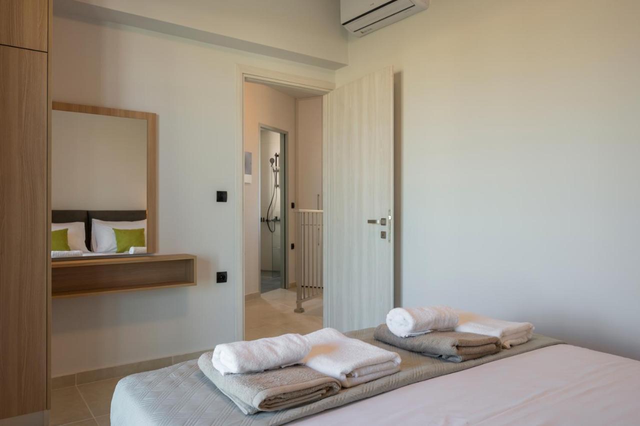 Maleme Aegean Breeze Luxury Apartments Next To The Sea المظهر الخارجي الصورة