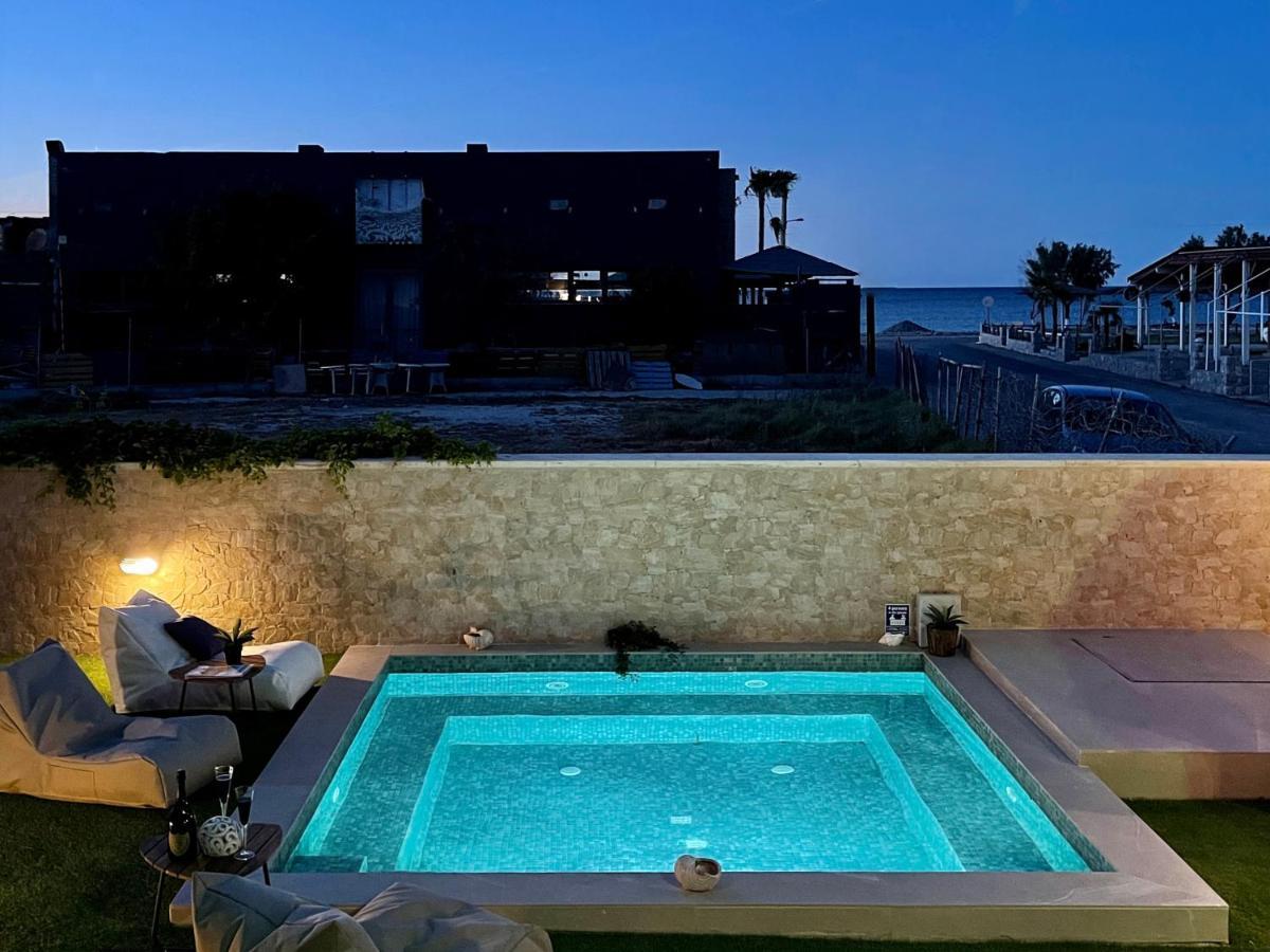 Maleme Aegean Breeze Luxury Apartments Next To The Sea المظهر الخارجي الصورة