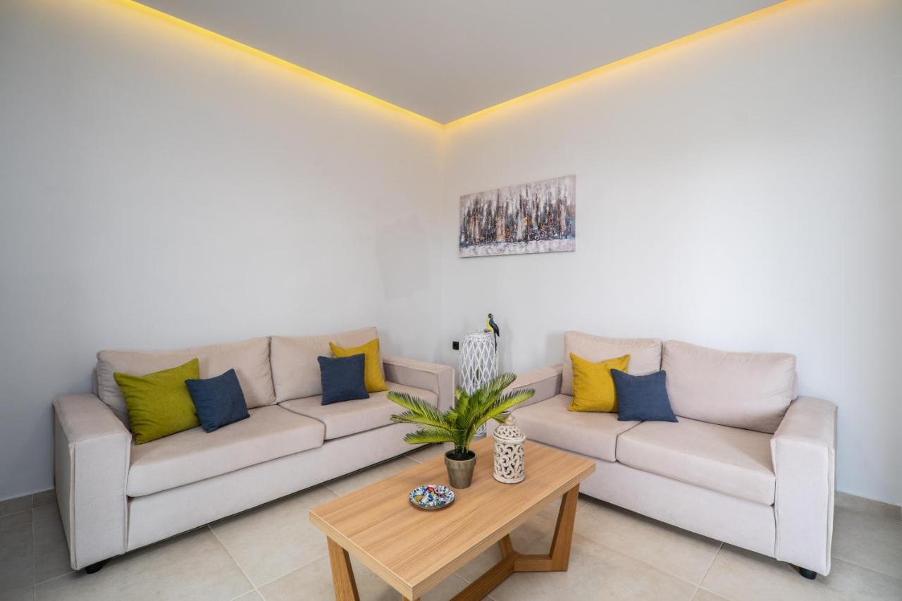 Maleme Aegean Breeze Luxury Apartments Next To The Sea المظهر الخارجي الصورة